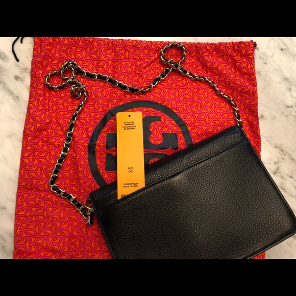 Tory Burch reva cross body/clutch adjustable strap - Picture 4 of 5